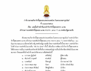 รายชื่อเจ้าหน้าที่และนักกีฬารักบี้ฟุตบอลชาย ๗ คนชุดเข้าร่วมการแข่งขันรักบี้ฟุตบอล ๗ คน รายการ Jahor 7’s ณ สหพันธรัฐมาเลเซีย