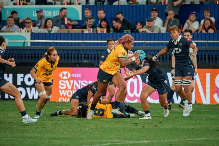รวมภาพการแข่งขันรายการ CATHAY / HSBC HONG KONG SEVENS 2026 ของทีมรักบี้สาวไทย