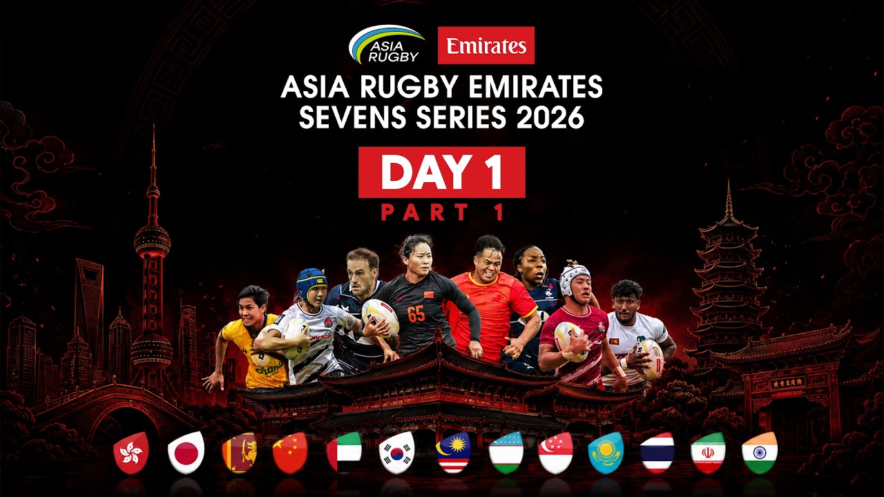 LIVE: Asia Rugby Emirates Sevens Series 2026 – Round 1 | Day 1 – Part 2