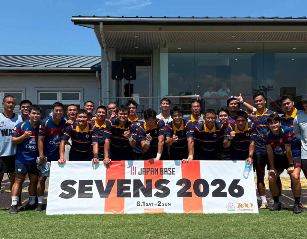 ทัพรักบี้ 7 คนชายไทย เก็บตัวญี่ปุ่น เตรียมความพร้อมลุยเอเชียนเกมส์ 2026