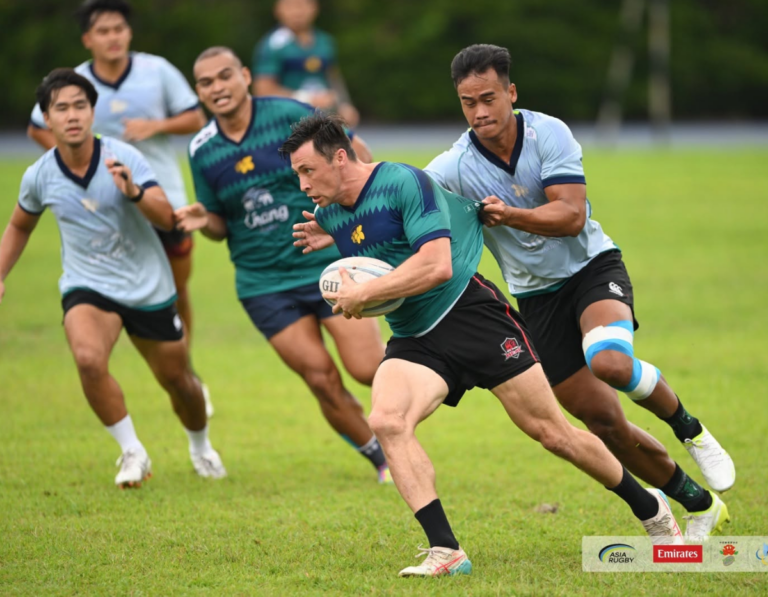 ภาพบรรยากาศการแข่งขัน Asia Rugby Emirates Sevens Series 2026 เลก 1 ทีมชาย
