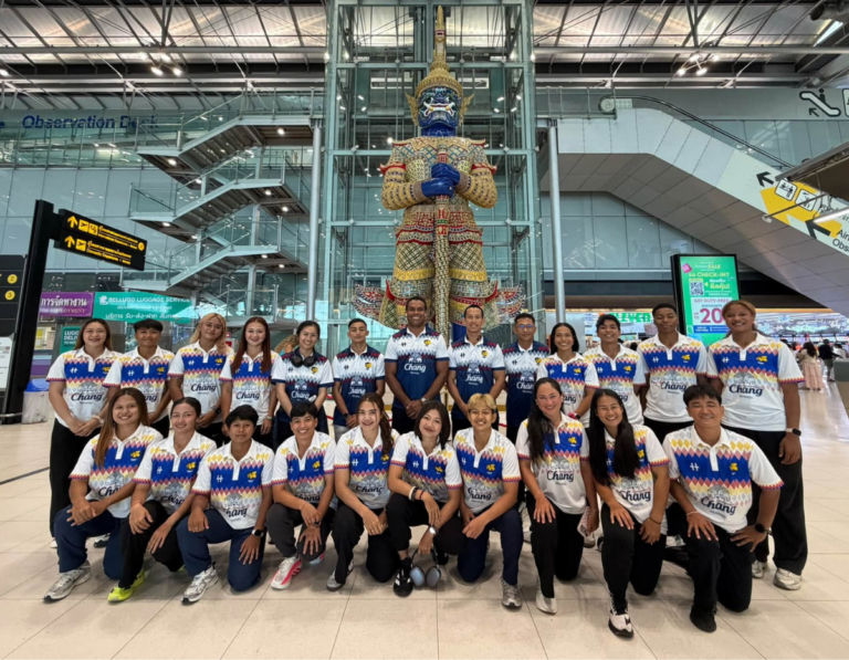 ภาพบรรยากาศรักบี้หญิงไทยบินเก็บตัวนิวซีแลนด์ ก่อนศึกเอเชียนเกมส์