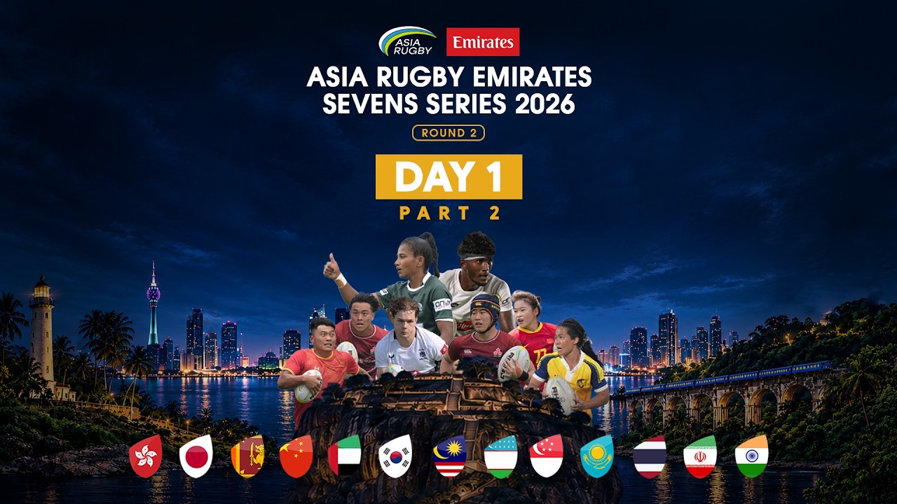 Asia Rugby Emirates Sevens Series 2026 – Round 2 | Day 1 – Part 2