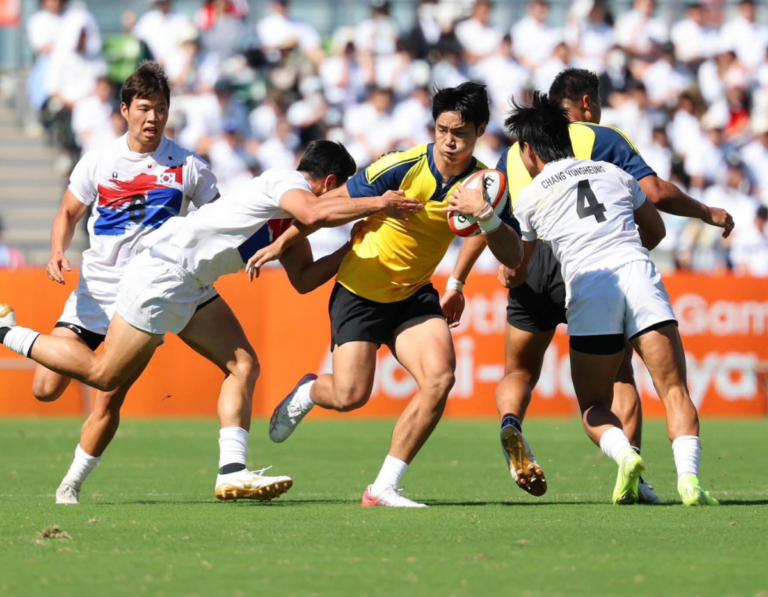 รวมช็อตการแข่งขัน รักบี้ 7 คนชายไทย ศึกไอจิ–นาโกยา 2026
